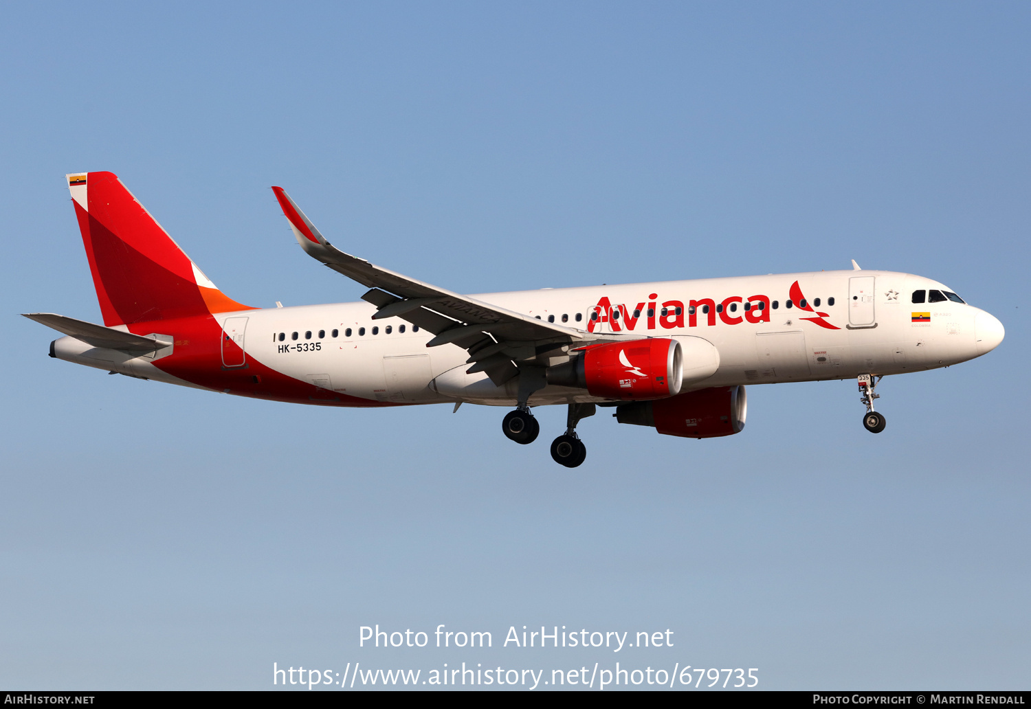 Aircraft Photo of HK-5335 | Airbus A320-214 | Avianca | AirHistory.net #679735