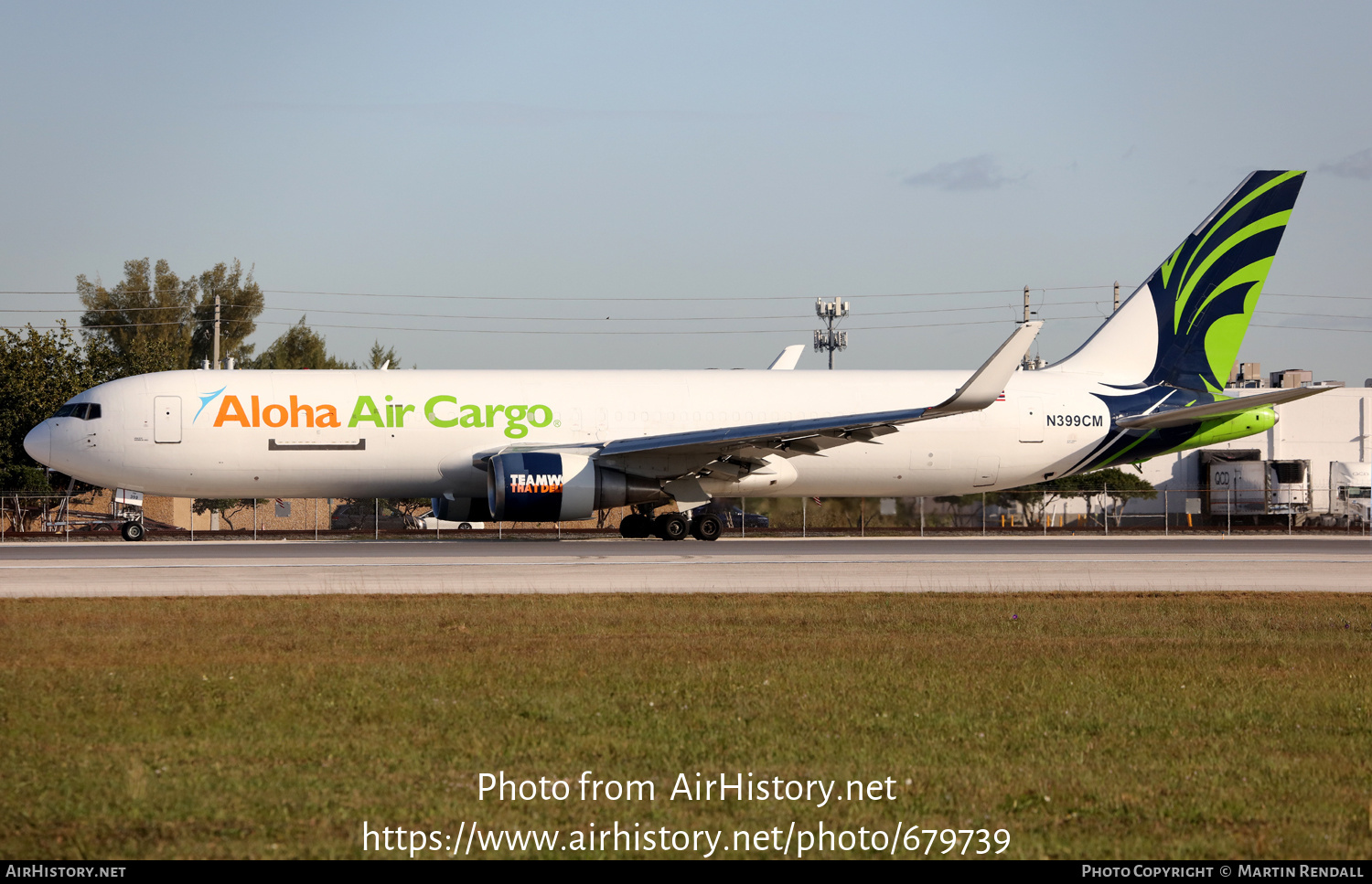 Aircraft Photo of N399CM | Boeing 767-323/ER(BDSF) | Aloha Air Cargo | AirHistory.net #679739