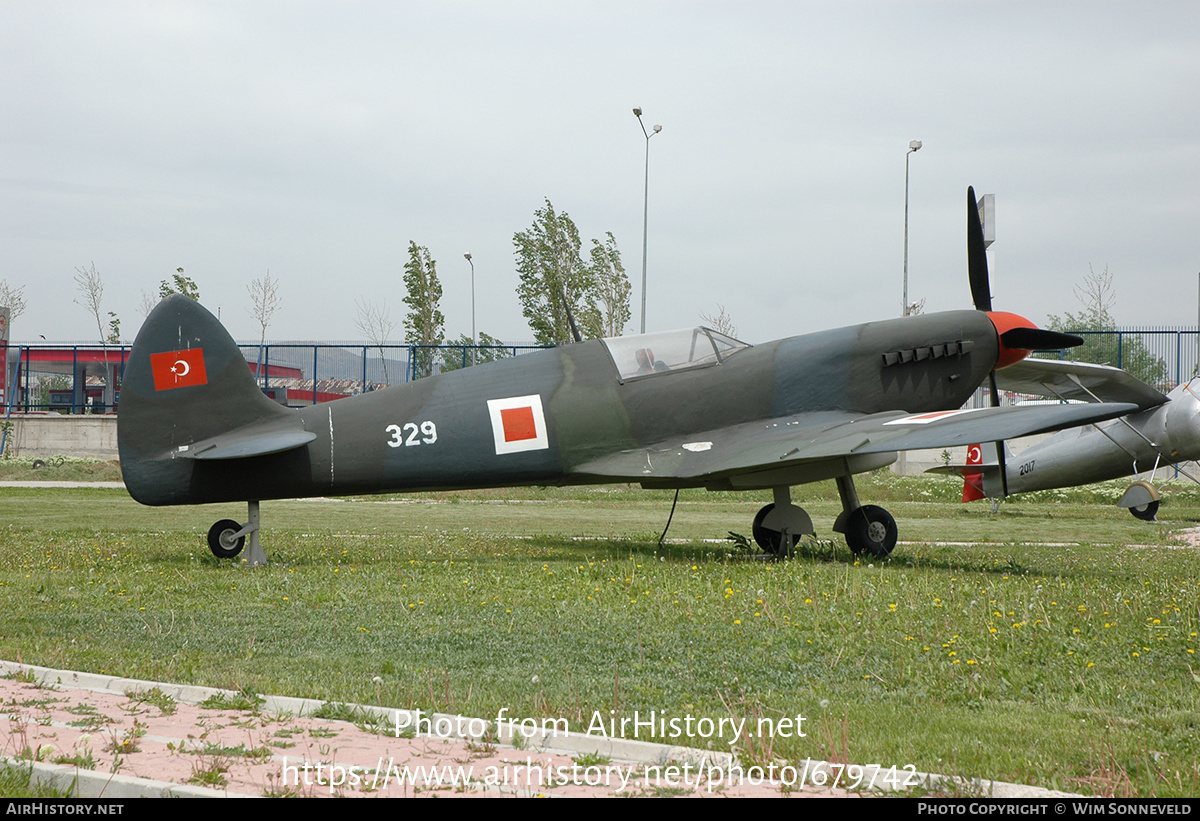 Aircraft Photo of 329 | Supermarine 361 Spitfire LF9 (model) | Turkey - Air Force | AirHistory.net #679742