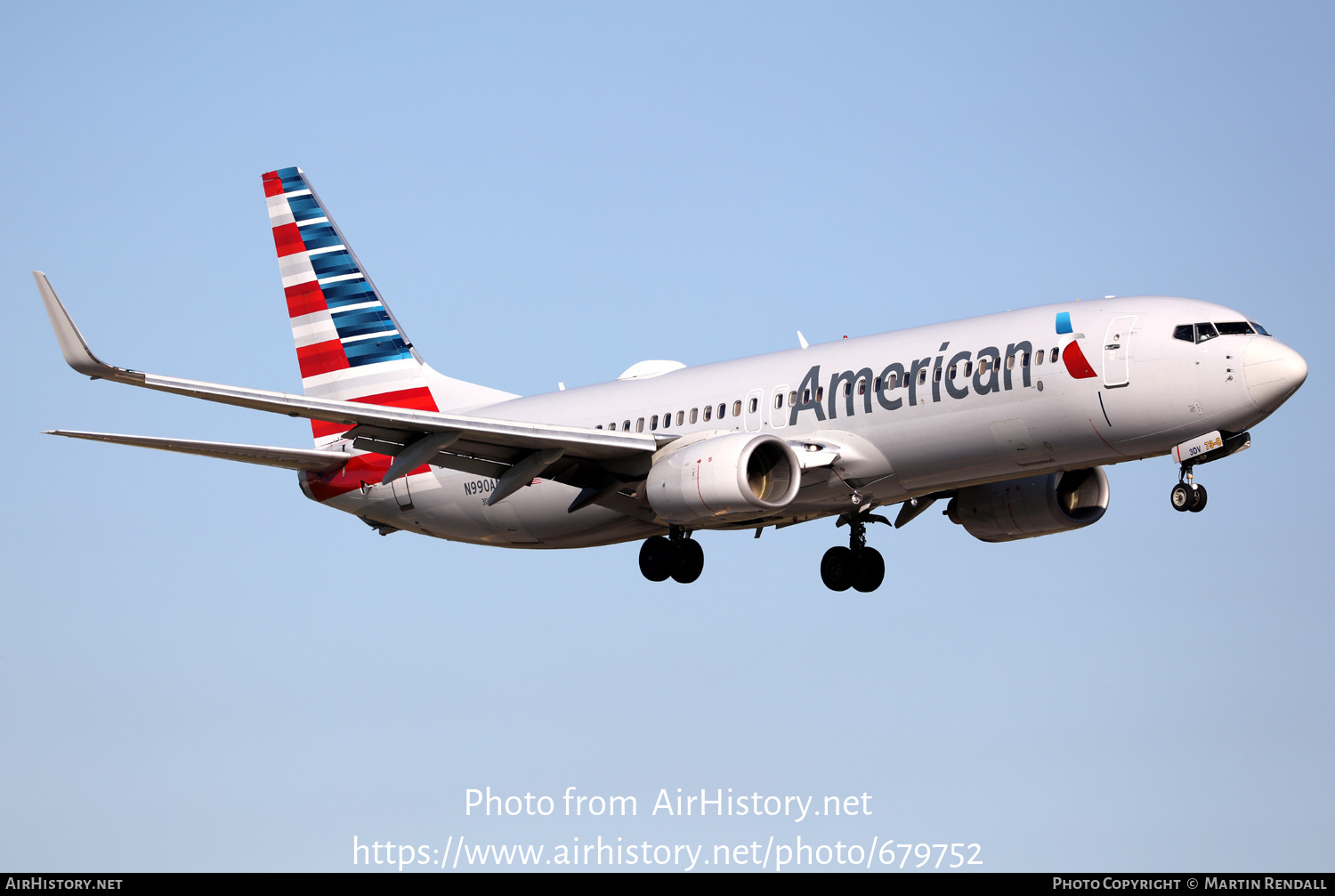 Aircraft Photo of N990AN | Boeing 737-823 | American Airlines | AirHistory.net #679752