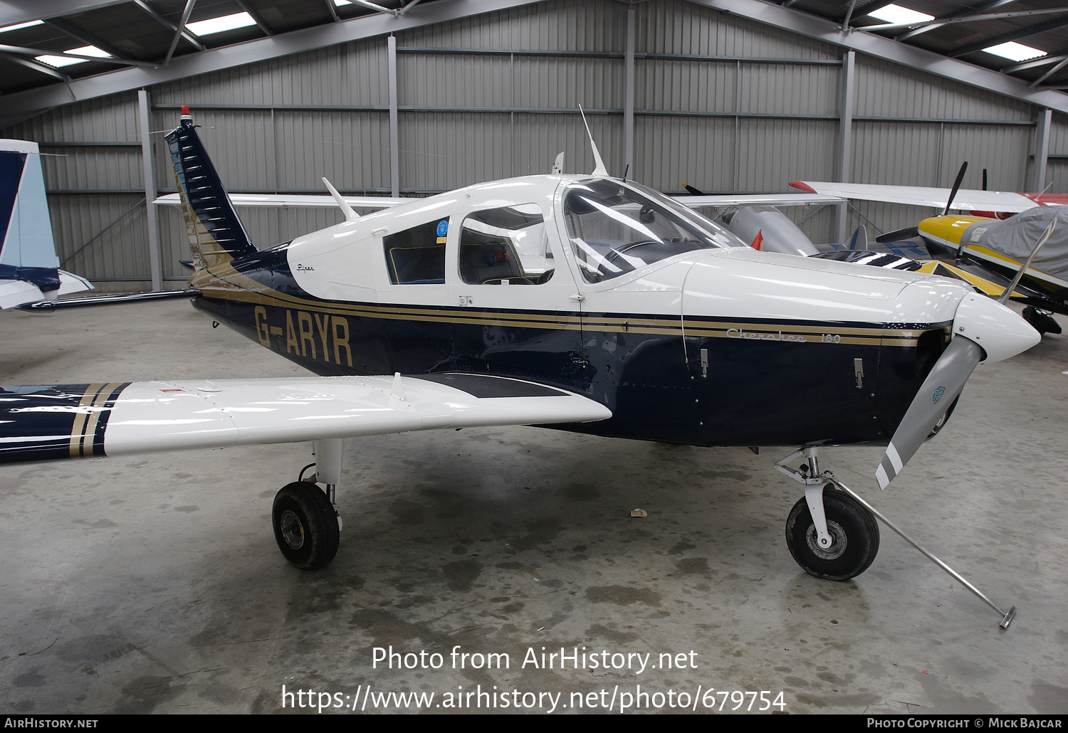 Aircraft Photo of G-ARYR | Piper PA-28-160 Cherokee | AirHistory.net #679754