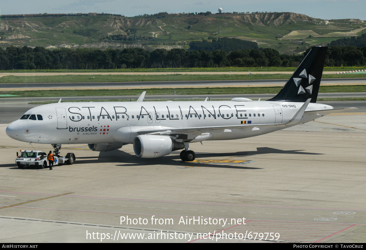 Aircraft Photo of OO-SNQ | Airbus A320-214 | Brussels Airlines | AirHistory.net #679759