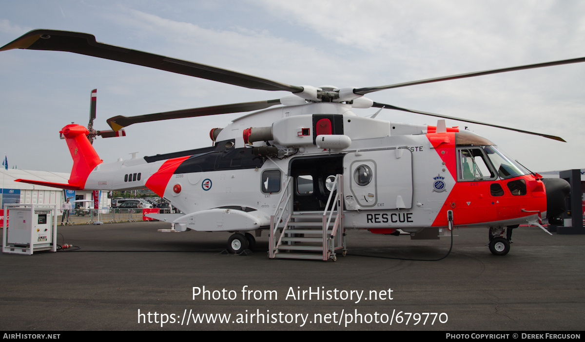 Aircraft Photo of ZZ105 | Leonardo AW101-612 | Norway - Air Force | AirHistory.net #679770