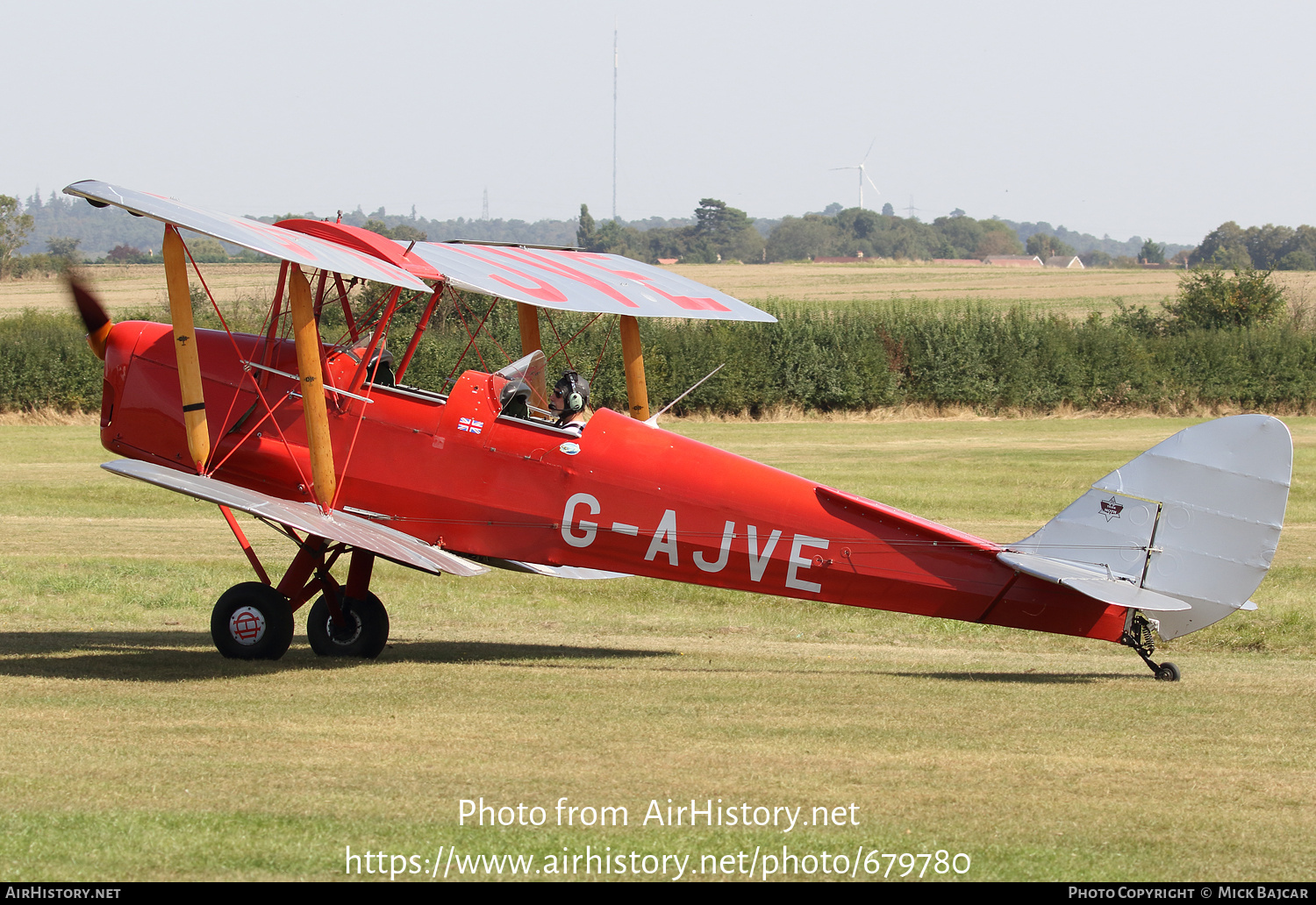 Aircraft Photo of G-AJVE | De Havilland D.H. 82A Tiger Moth II | AirHistory.net #679780