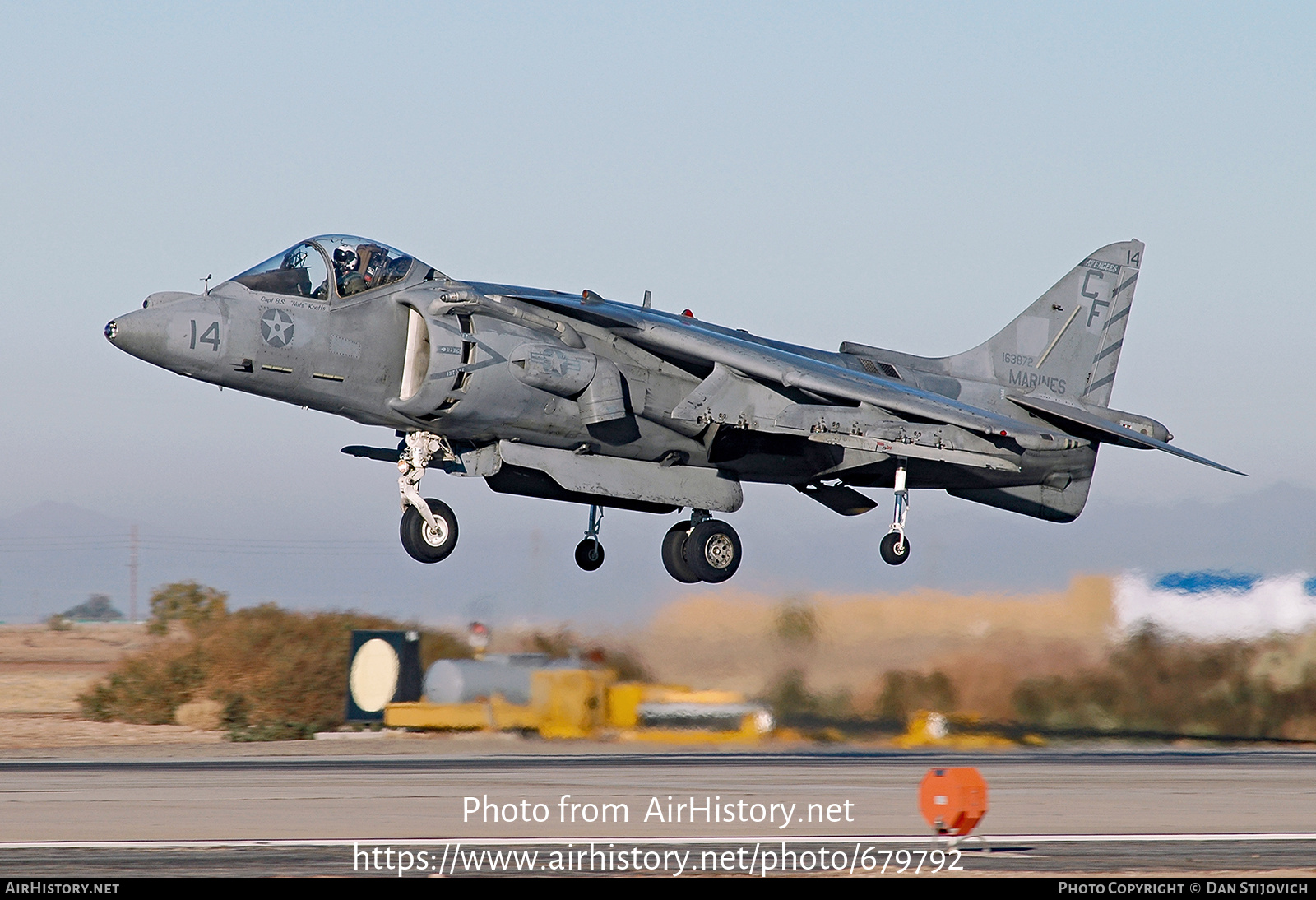 Aircraft Photo of 163872 | McDonnell Douglas AV-8B Harrier II | USA - Marines | AirHistory.net #679792