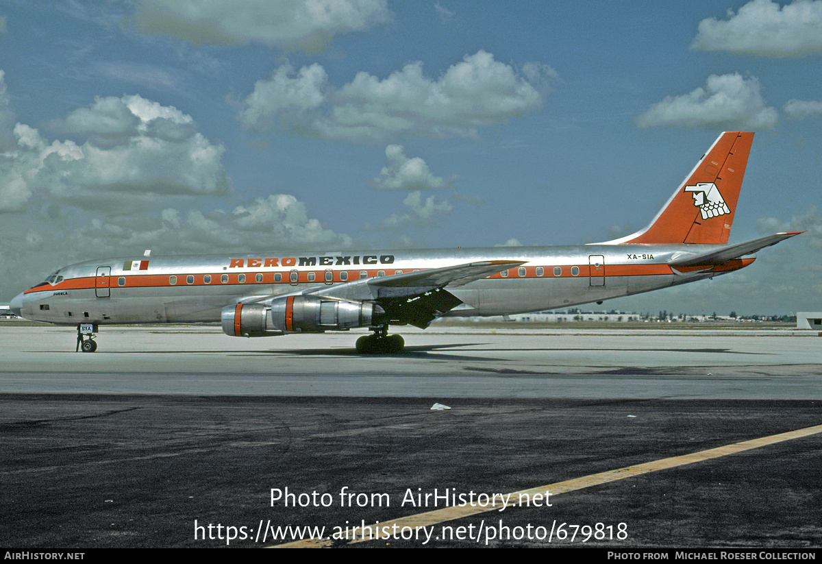 Aircraft Photo of XA-SIA | Douglas DC-8-51 | AeroMéxico | AirHistory.net #679818