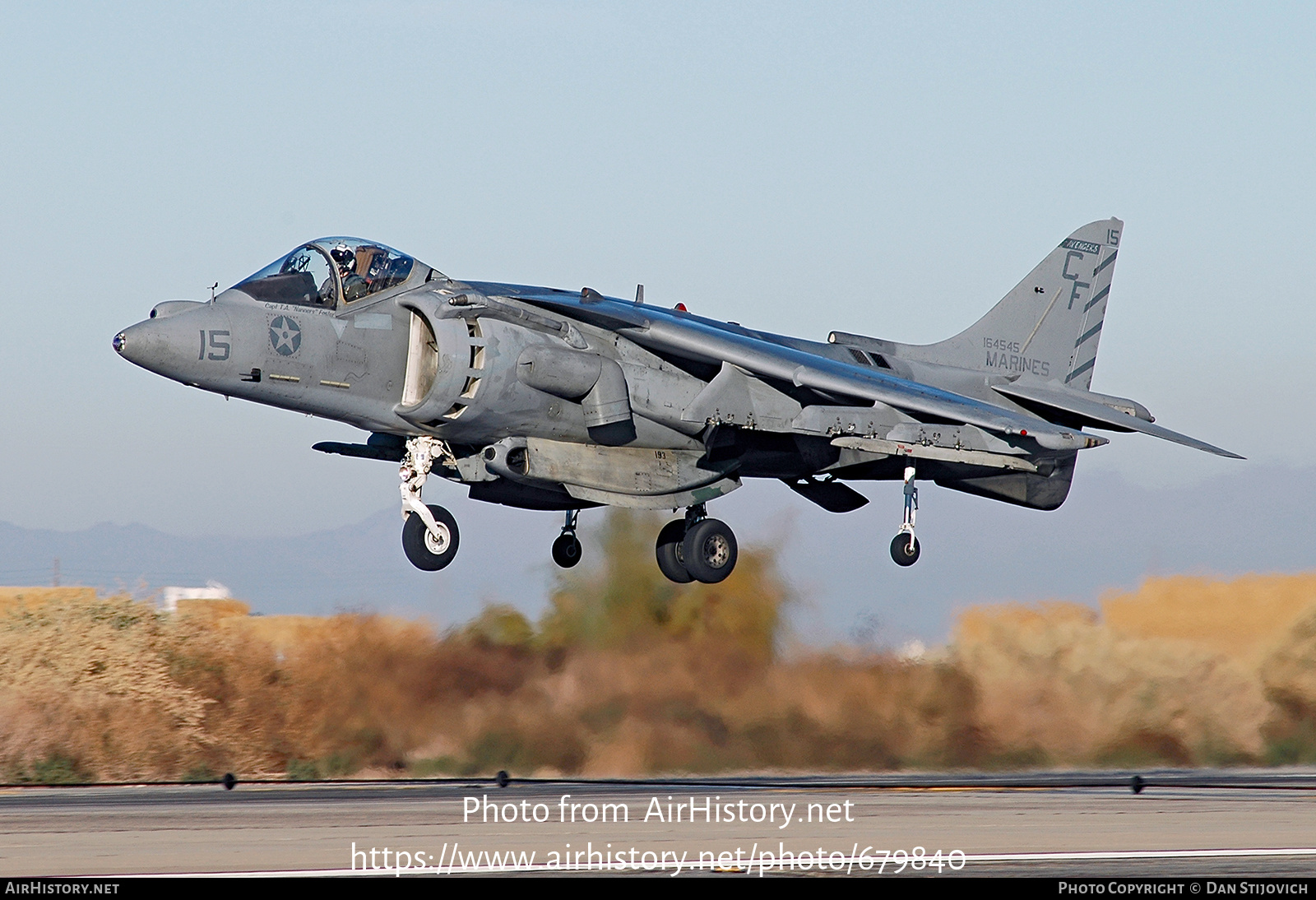 Aircraft Photo of 164545 | Boeing AV-8B Harrier II+ | USA - Marines | AirHistory.net #679840