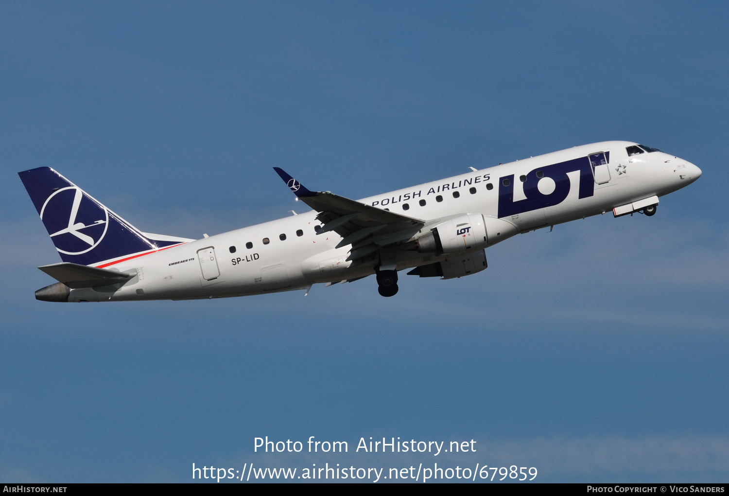 Aircraft Photo of SP-LID | Embraer 175STD (ERJ-170-200STD) | LOT Polish Airlines - Polskie Linie Lotnicze | AirHistory.net #679859