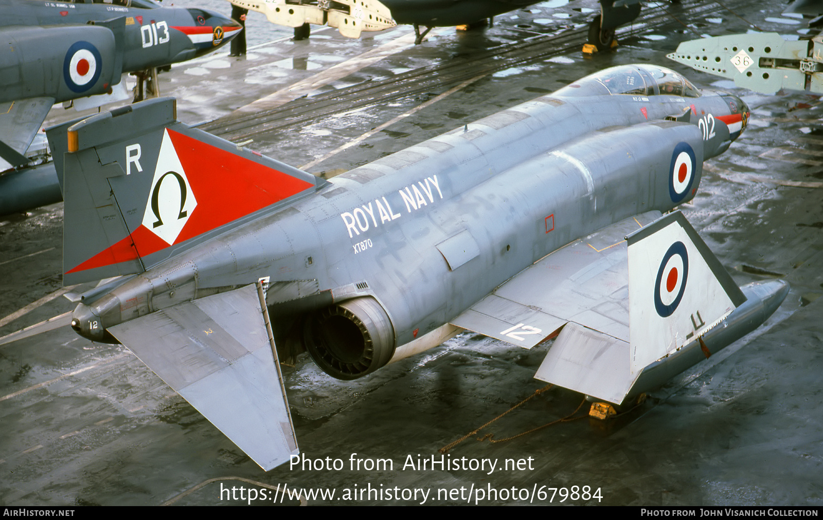 Aircraft Photo of XT870 | McDonnell Douglas F-4K Phantom FG1 | UK - Navy | AirHistory.net #679884