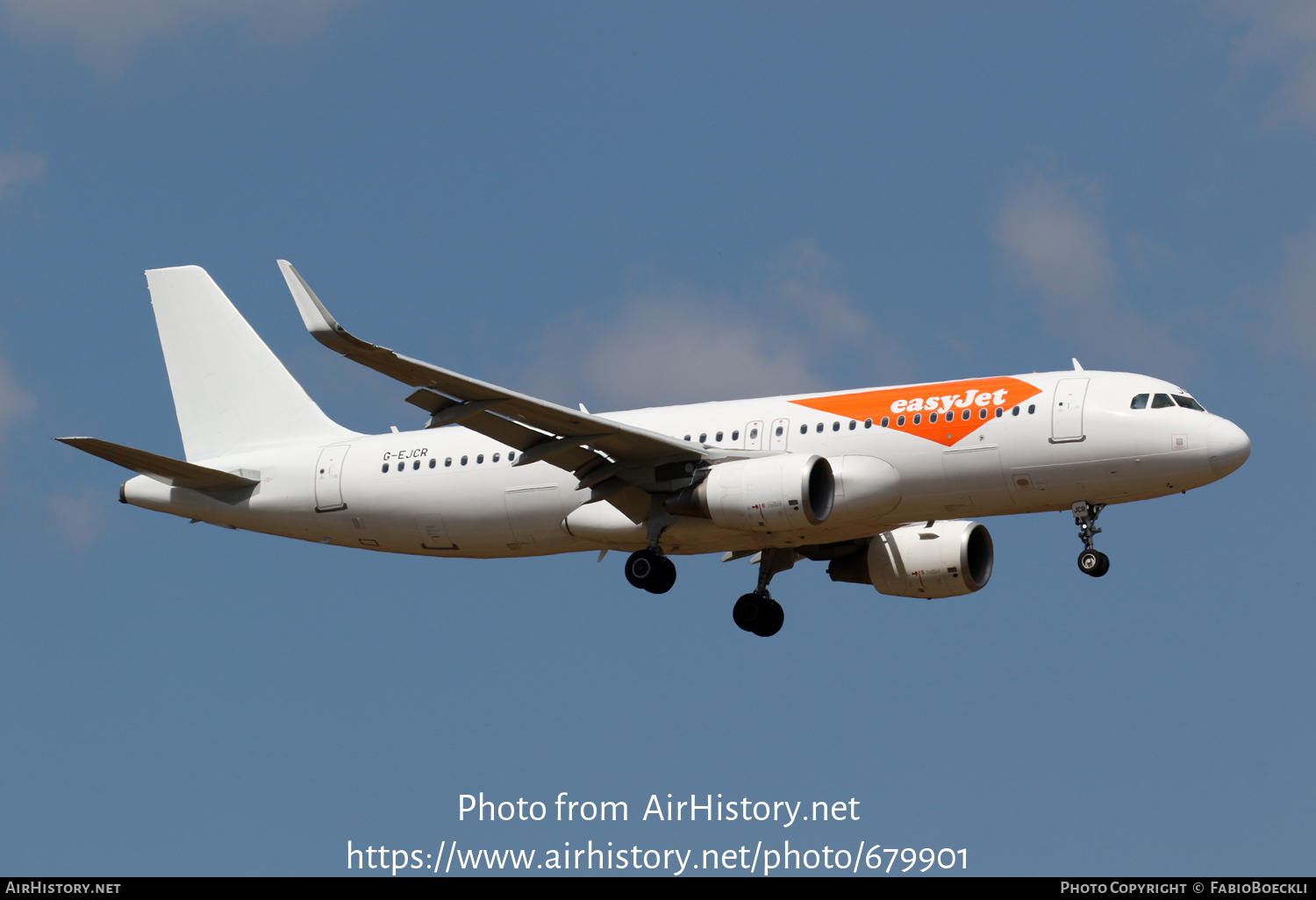 Aircraft Photo of G-EJCR | Airbus A320-214 | EasyJet | AirHistory.net #679901