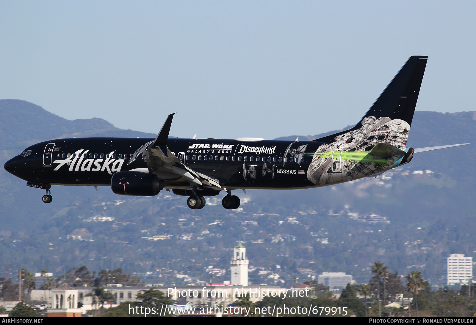 Aircraft Photo of N538AS | Boeing 737-890 | Alaska Airlines | AirHistory.net #679915