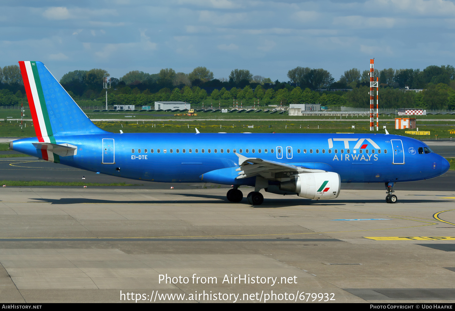 Aircraft Photo of EI-DTE | Airbus A320-216 | ITA Airways | AirHistory.net #679932