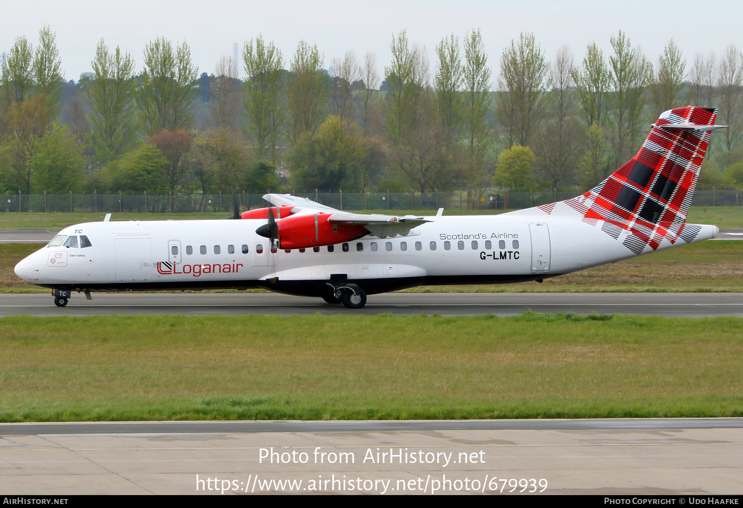 Aircraft Photo of G-LMTC | ATR ATR-72-600 (ATR-72-212A) | Loganair | AirHistory.net #679939