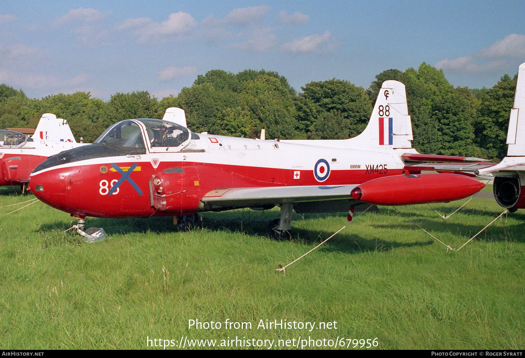 Aircraft Photo of XM425 / 8995M | Hunting P.84 Jet Provost T3A | UK - Air Force | AirHistory.net #679956