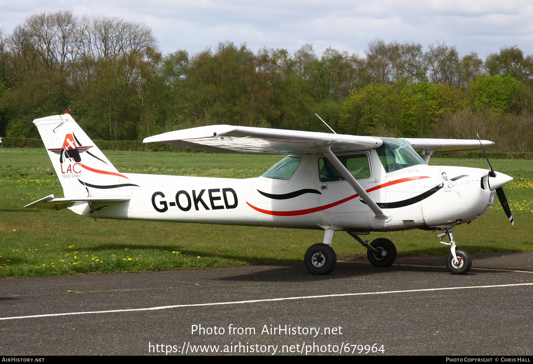 Aircraft Photo of G-OKED | Cessna 150L | LAC Flying School - Lancashire ...