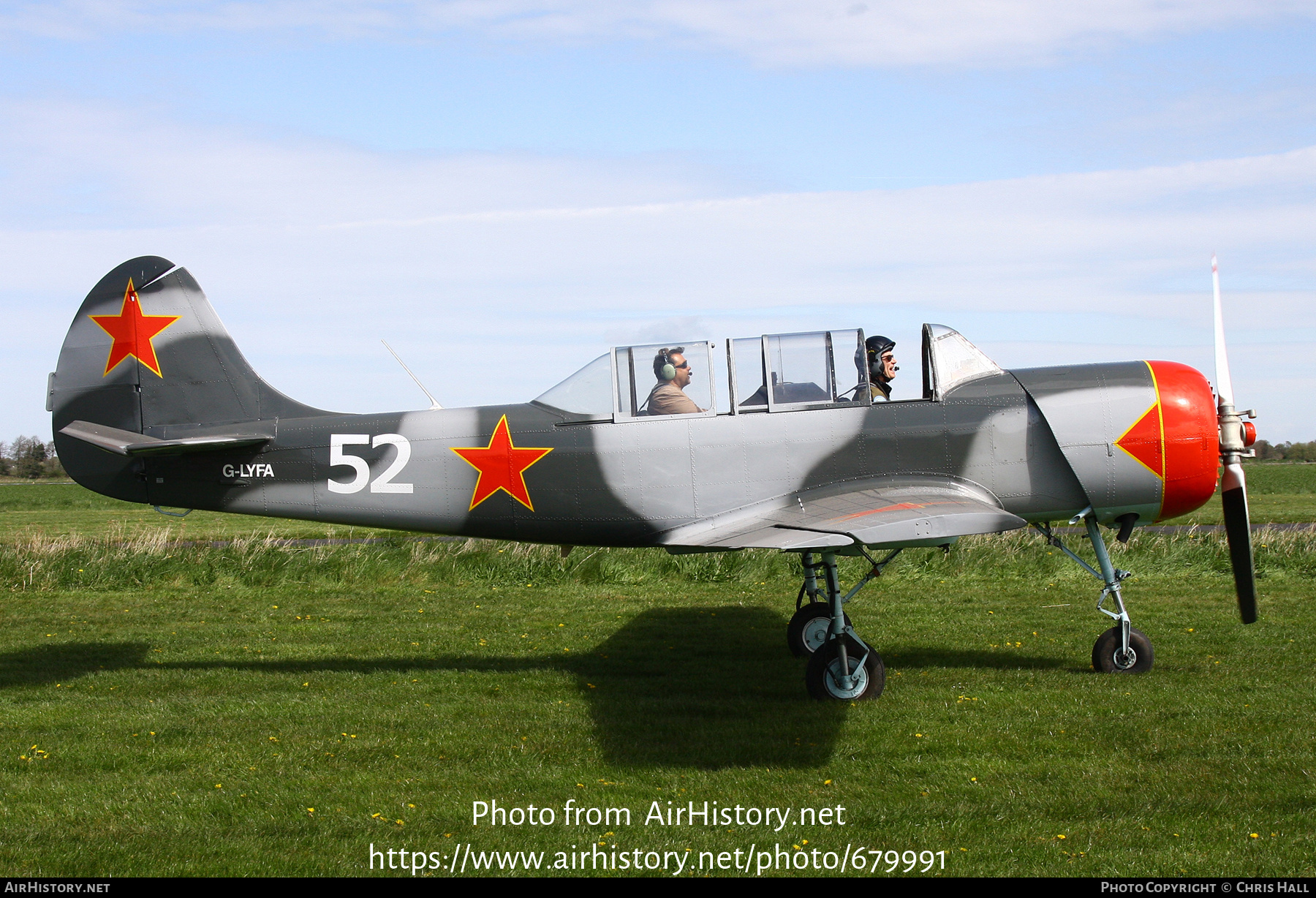 Aircraft Photo of G-LYFA | Yakovlev Yak-52 | Soviet Union - Air Force | AirHistory.net #679991