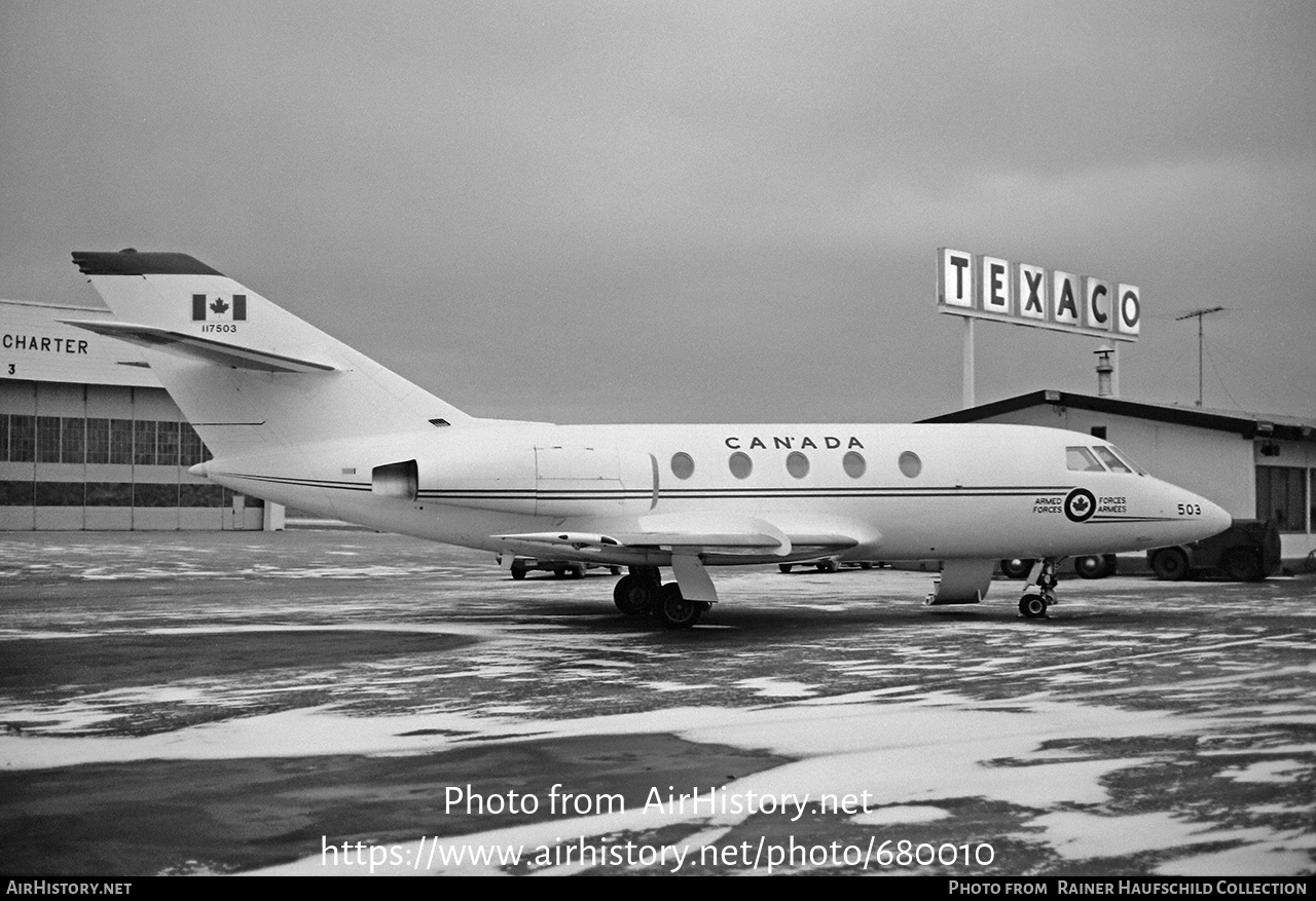 Aircraft Photo of 117503 | Dassault CC-117 Falcon 20 | Canada - Air Force | AirHistory.net #680010