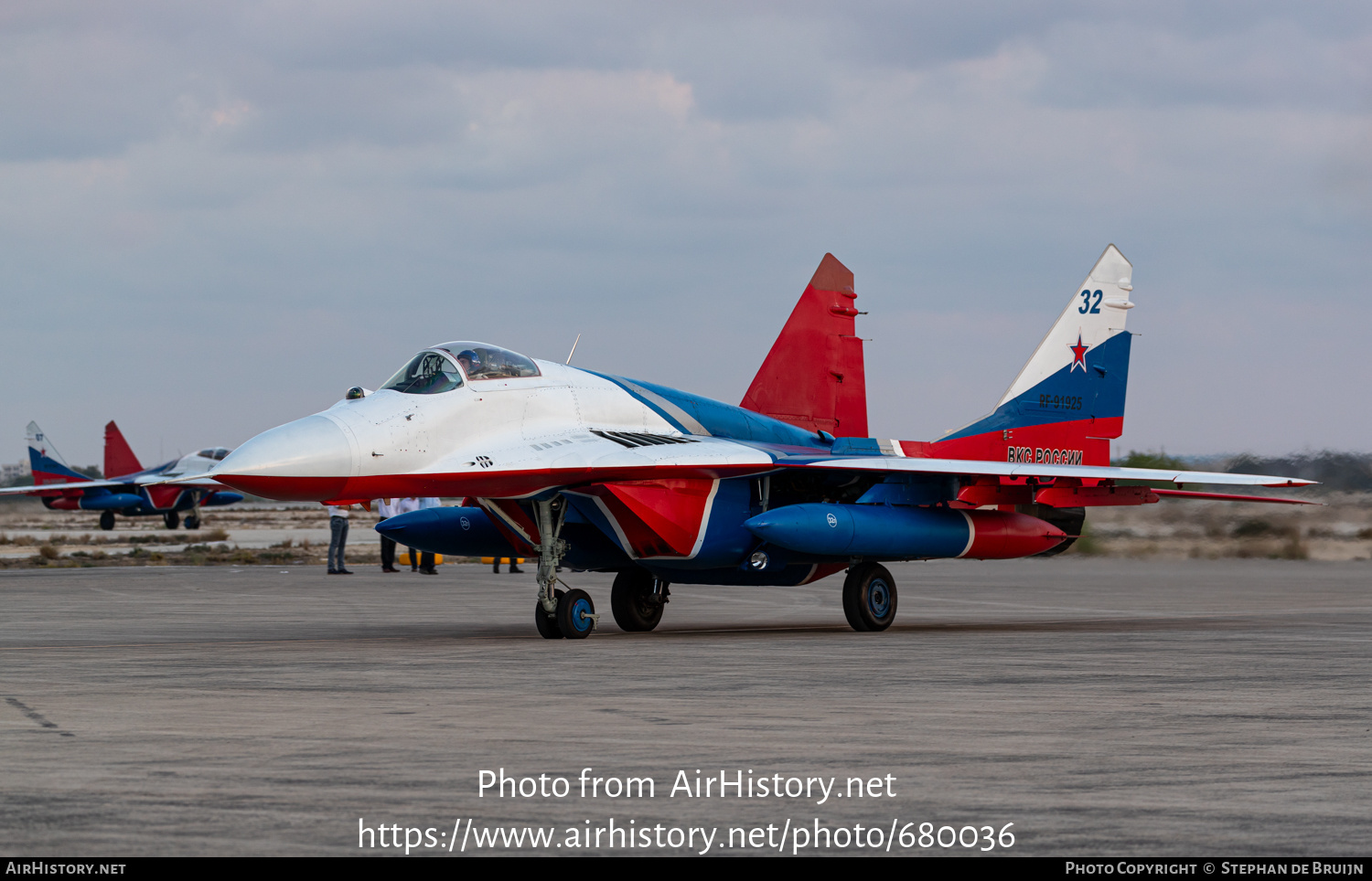 Aircraft Photo of RF-91925 | Mikoyan-Gurevich MiG-29S | Russia - Air Force | AirHistory.net #680036