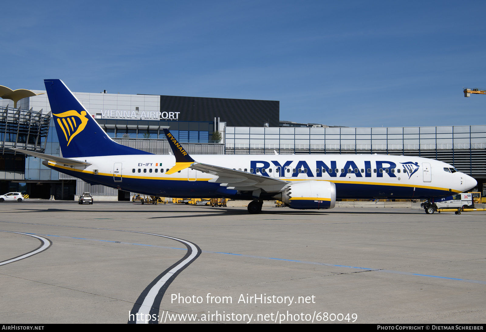 Aircraft Photo of EI-IFY | Boeing 737-8200 Max 200 | Ryanair | AirHistory.net #680049