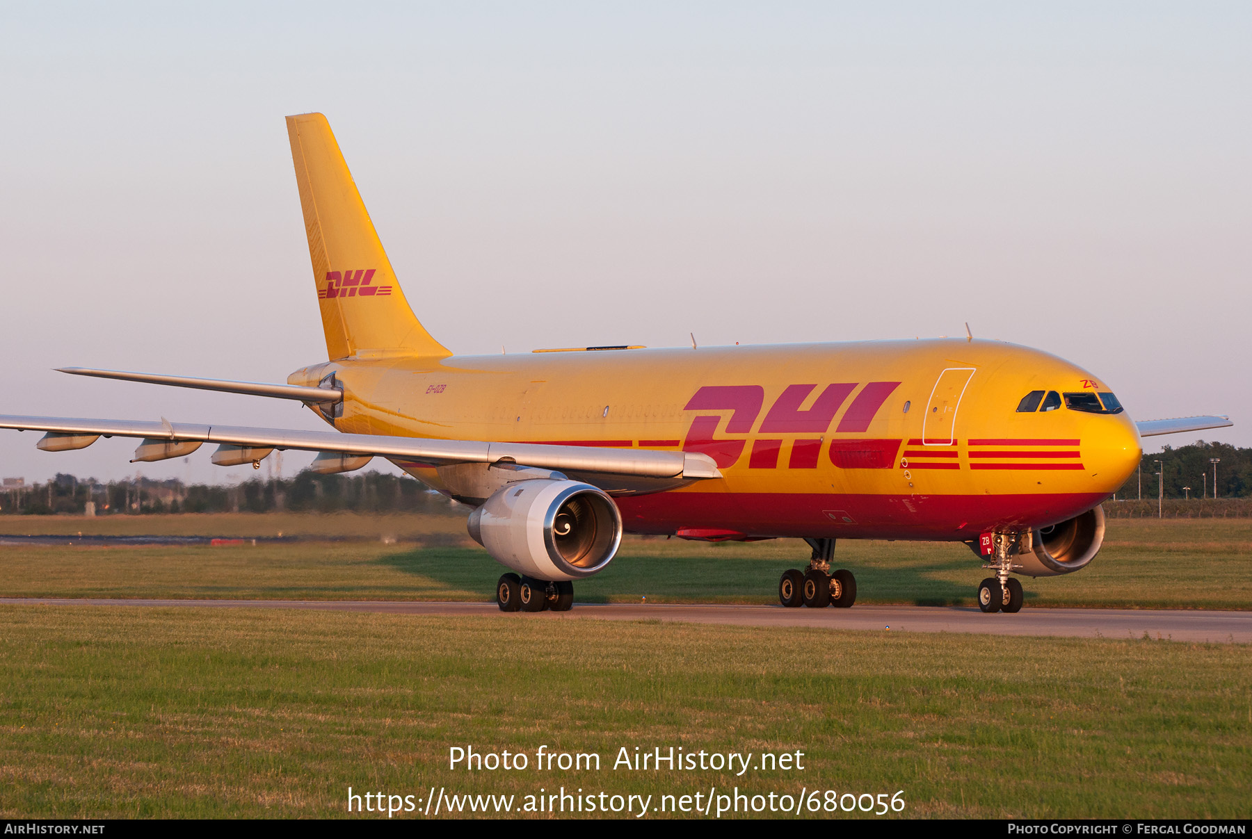 Aircraft Photo of EI-OZB | Airbus A300B4-103(F) | DHL International | AirHistory.net #680056