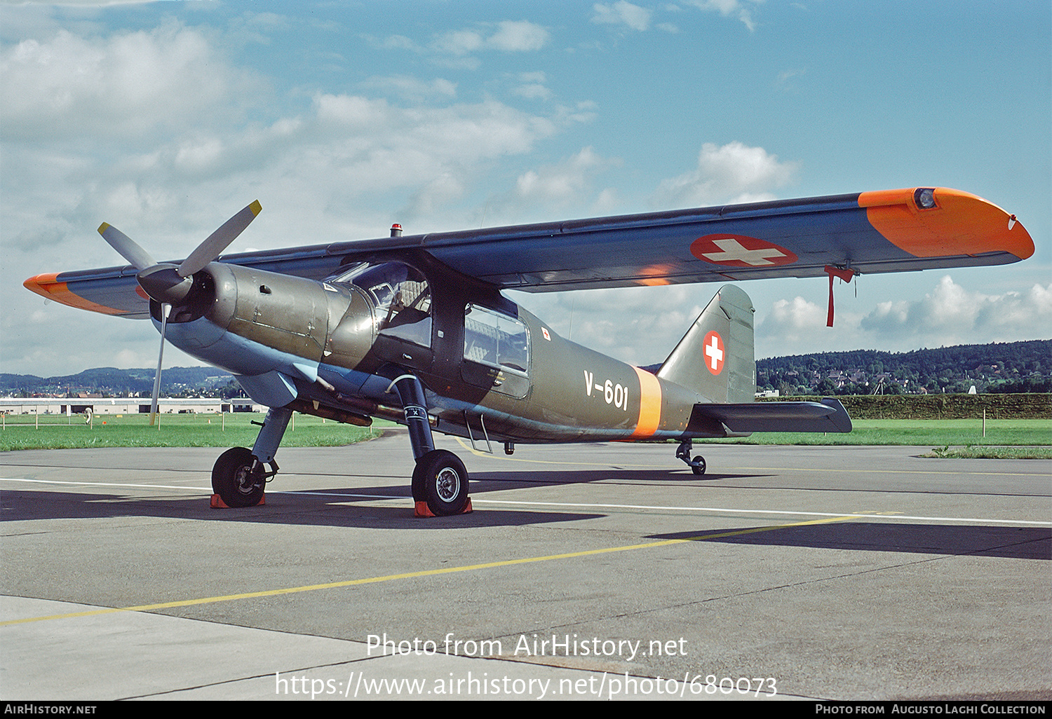 Aircraft Photo of V-601 | Dornier Do-27H-2 | Switzerland - Air Force | AirHistory.net #680073