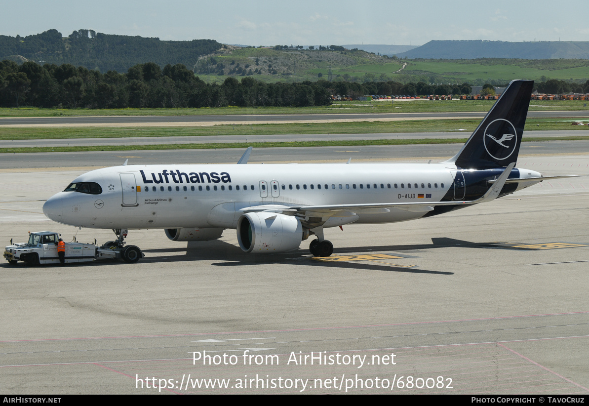 Aircraft Photo of D-AIJB | Airbus A320-271N | Lufthansa | AirHistory.net #680082