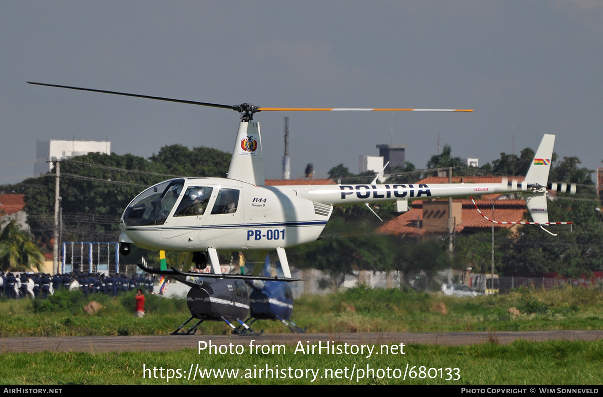 Aircraft Photo of PB-001 | Robinson R-44 Raven II | Bolivia - Police | AirHistory.net #680133
