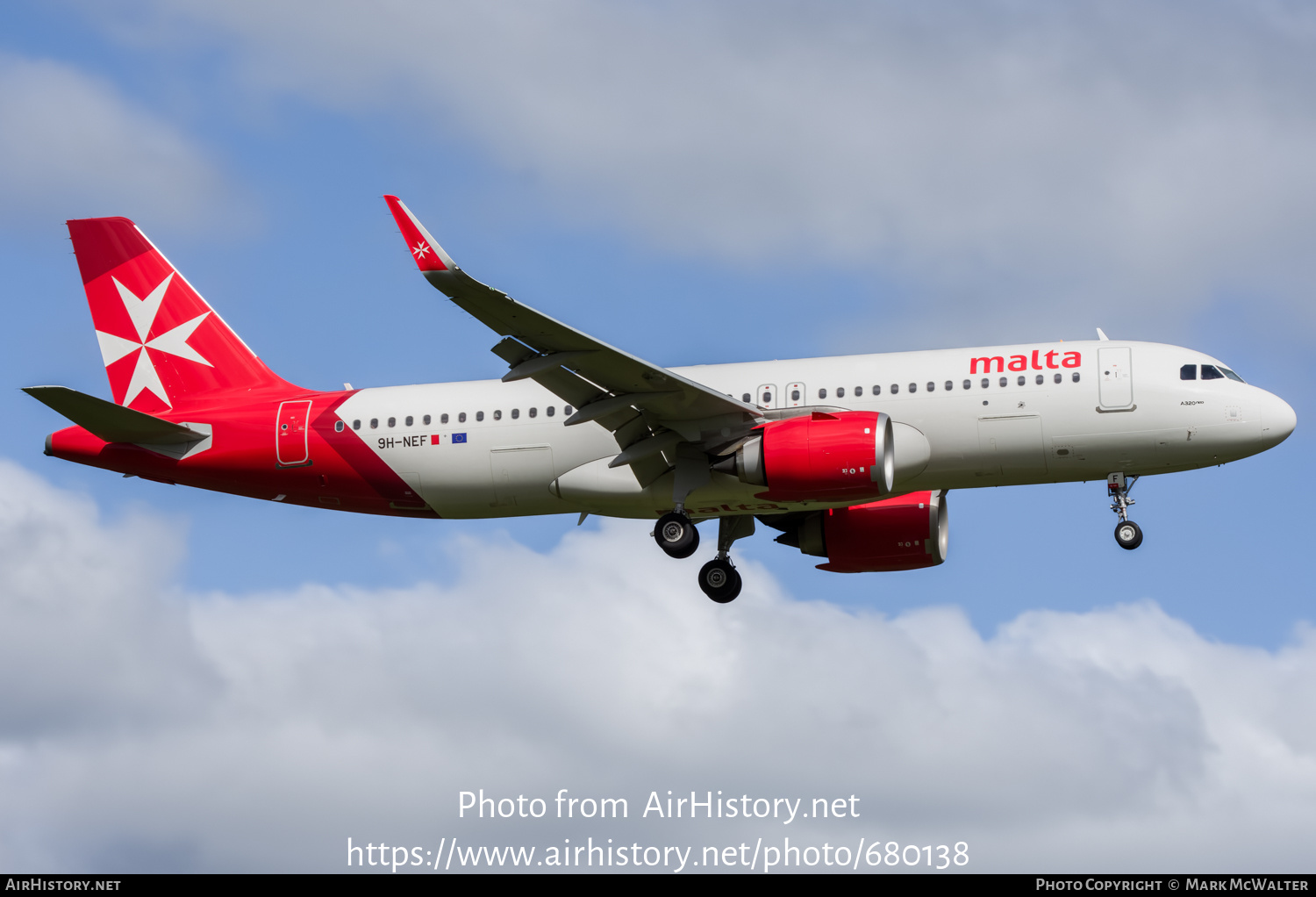 Aircraft Photo of 9H-NEF | Airbus A320-251N | KM Malta Airlines | AirHistory.net #680138