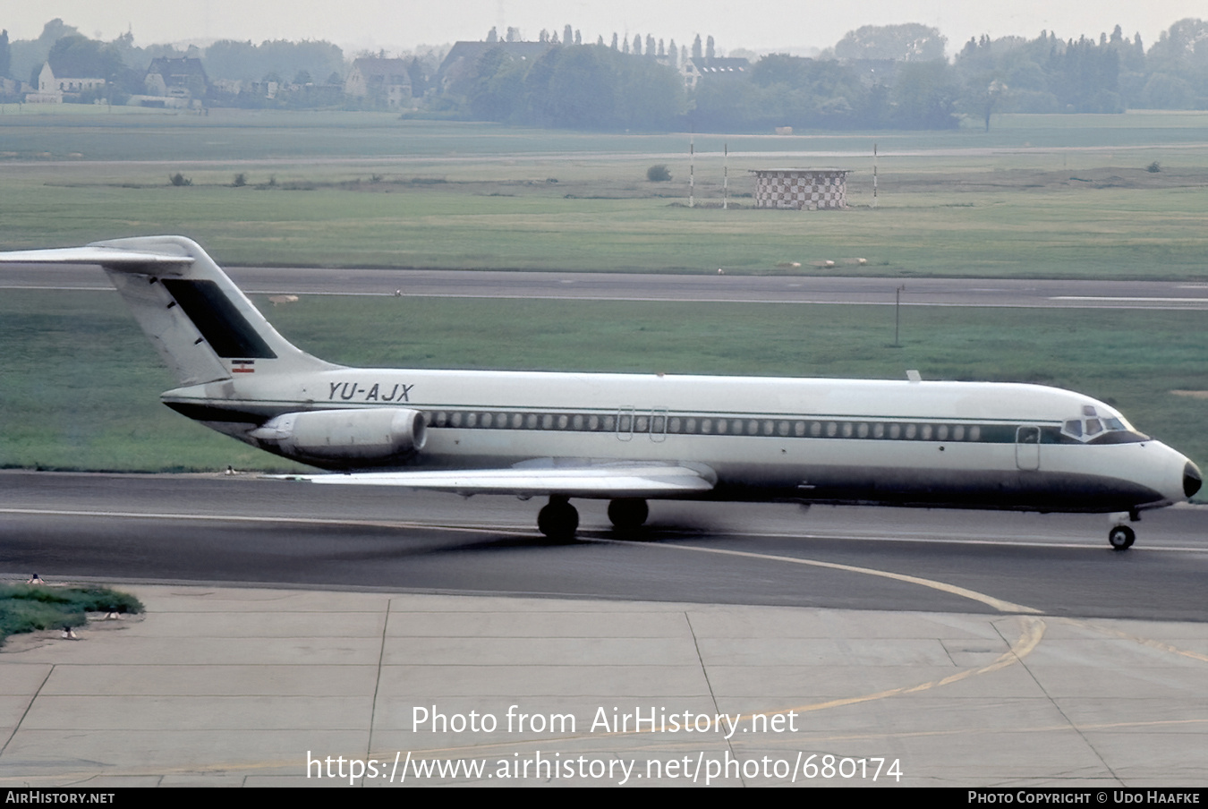 Aircraft Photo of YU-AJX | McDonnell Douglas DC-9-32 | Inex-Adria Airways | AirHistory.net #680174