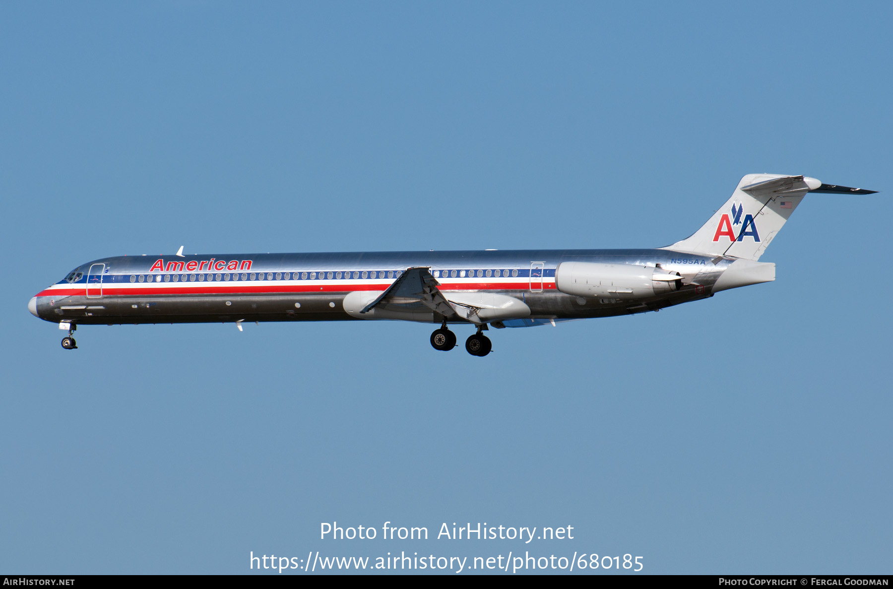 Aircraft Photo of N595AA | McDonnell Douglas MD-83 (DC-9-83) | American Airlines | AirHistory.net #680185