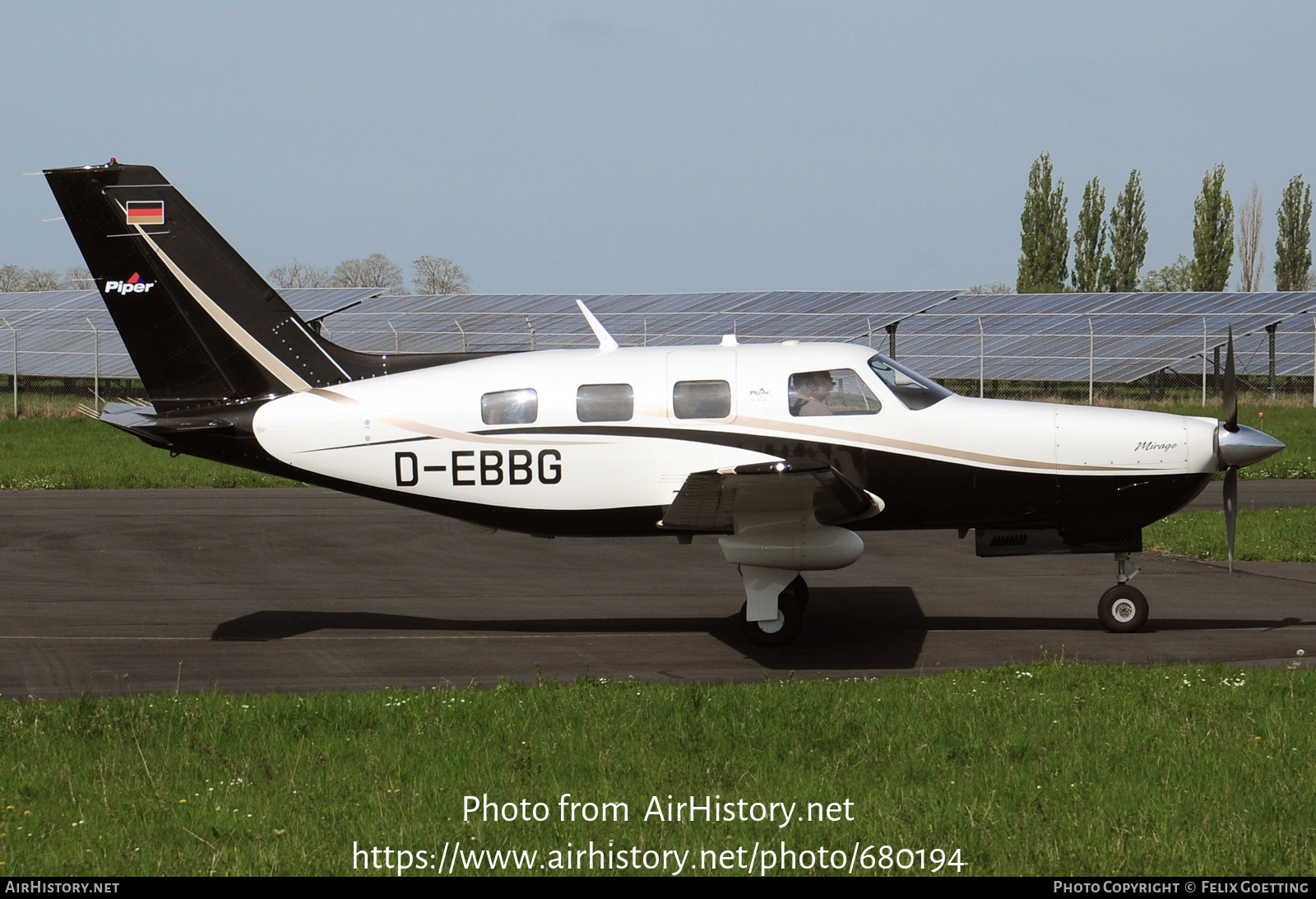 Aircraft Photo of D-EBBG | Piper PA-46-350P Malibu Mirage | AirHistory.net #680194