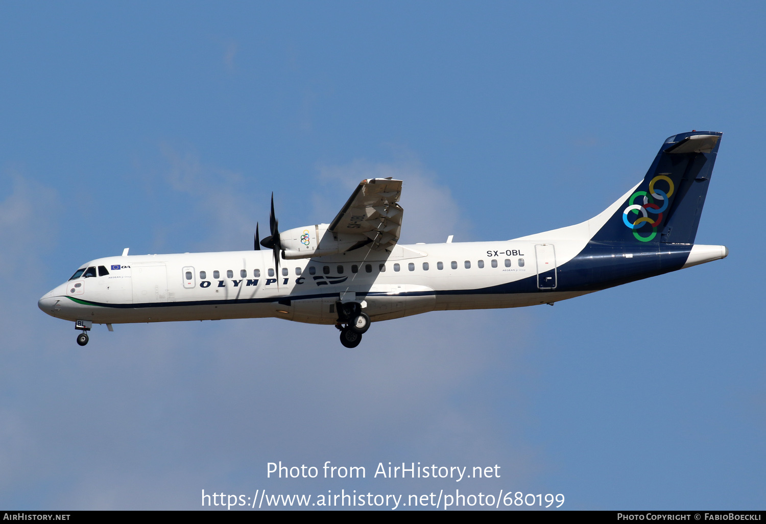 Aircraft Photo of SX-OBL | ATR ATR-72-600 (ATR-72-212A) | Olympic | AirHistory.net #680199