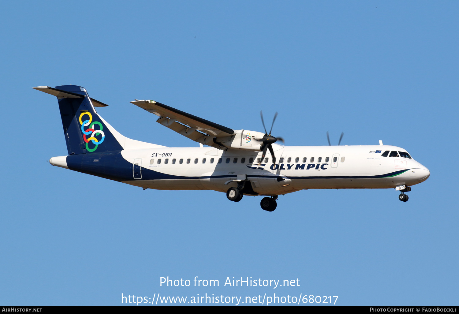 Aircraft Photo of SX-OBR | ATR ATR-72-600 (ATR-72-212A) | Olympic ...