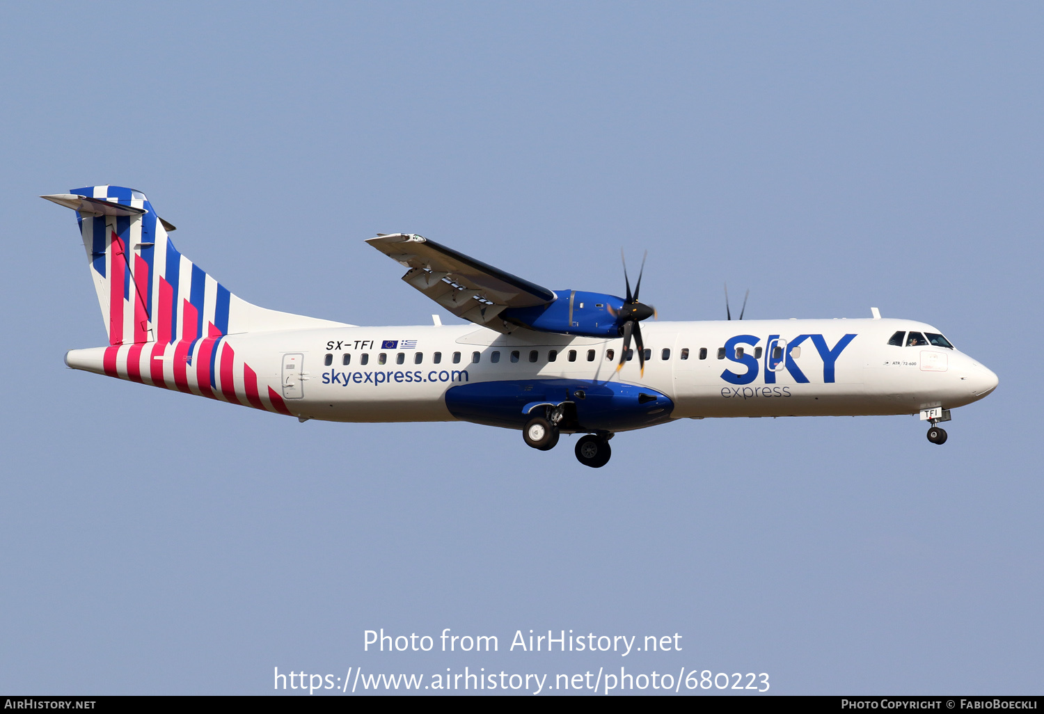 Aircraft Photo of SX-TFI | ATR ATR-72-600 (ATR-72-212A) | Sky Express | AirHistory.net #680223