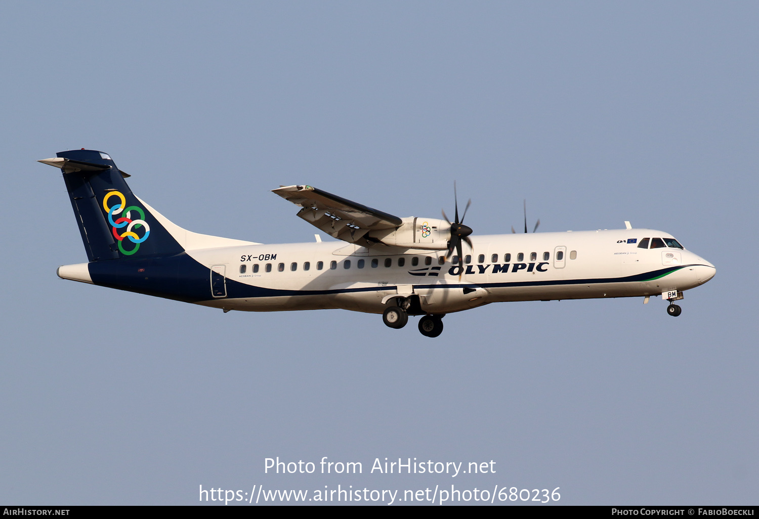 Aircraft Photo of SX-OBM | ATR ATR-72-600 (ATR-72-212A) | Olympic | AirHistory.net #680236