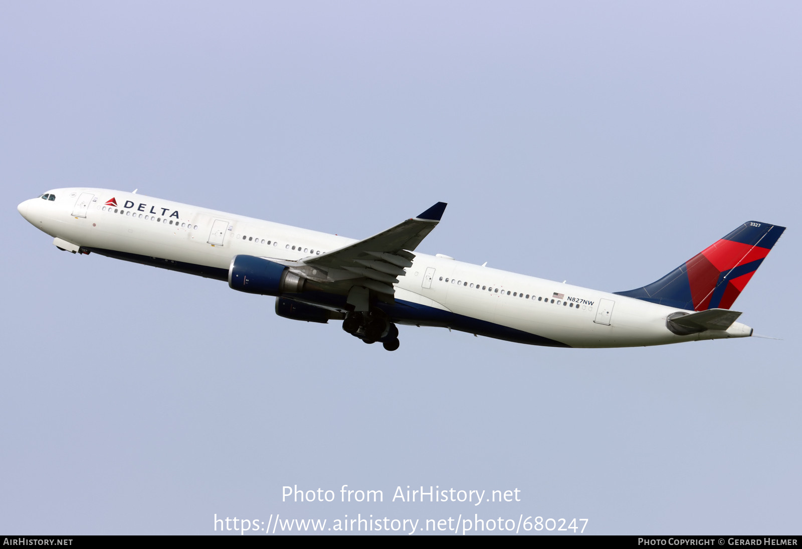 Aircraft Photo of N827NW | Airbus A330-302 | Delta Air Lines | AirHistory.net #680247