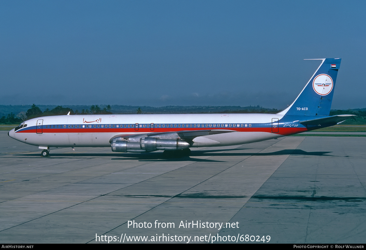 Aircraft Photo of 7O-ACO | Boeing 707-336C | Alyemda | AirHistory.net #680249