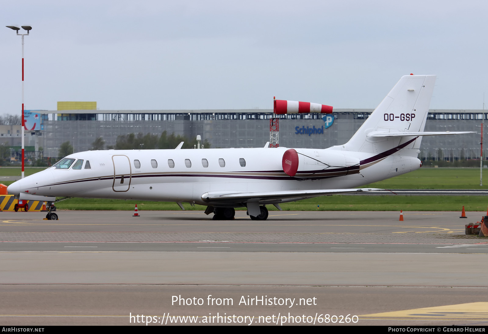 Aircraft Photo of OO-GSP | Cessna 680 Citation Sovereign | AirHistory.net #680260