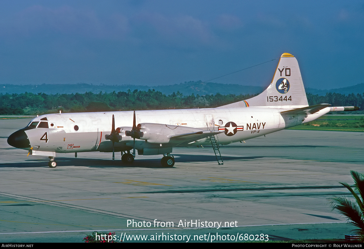 Aircraft Photo of 153444 | Lockheed P-3B Orion | USA - Navy | AirHistory.net #680283