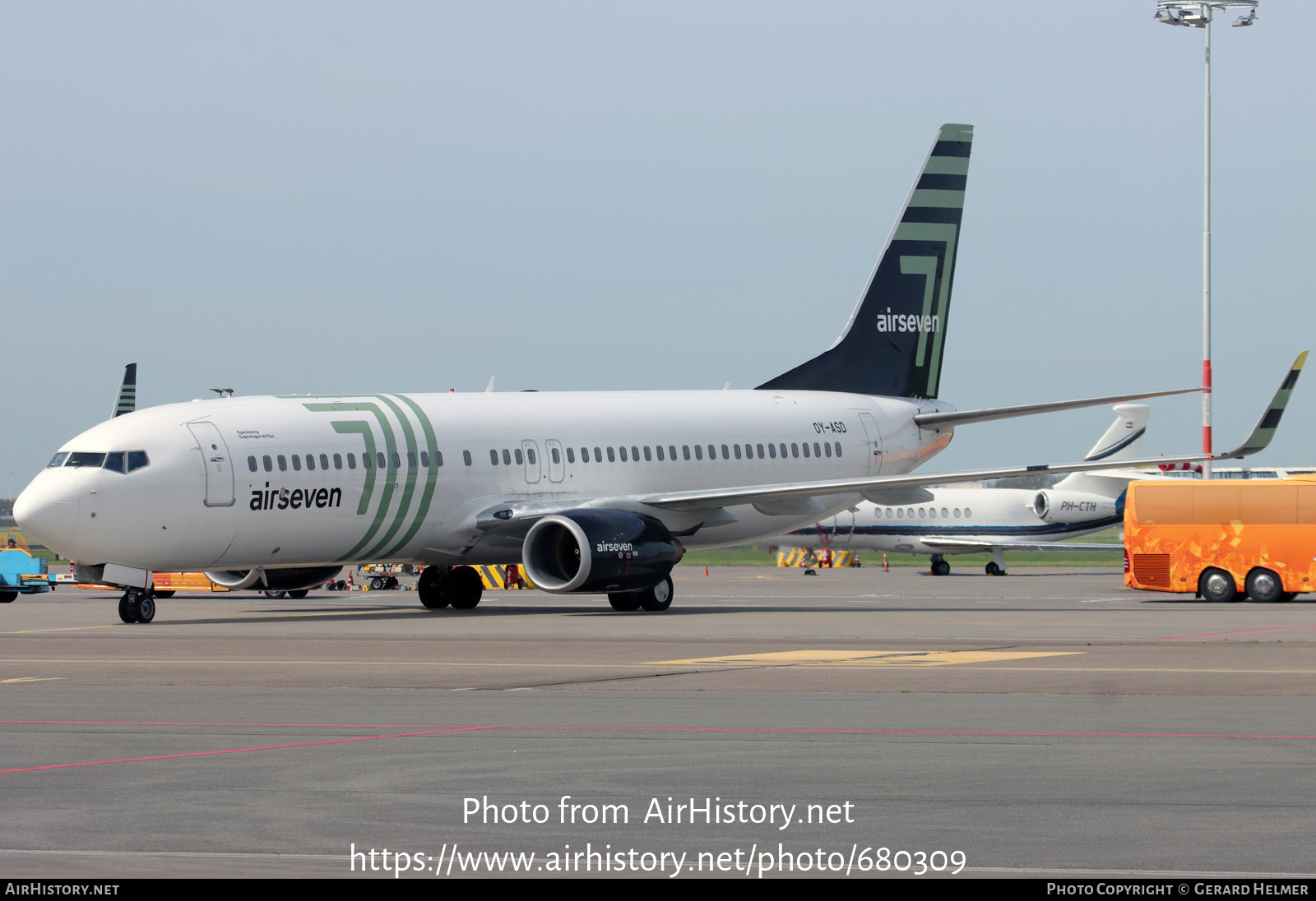 Aircraft Photo of OY-ASD | Boeing 737-8FZ | Airseven | AirHistory.net #680309