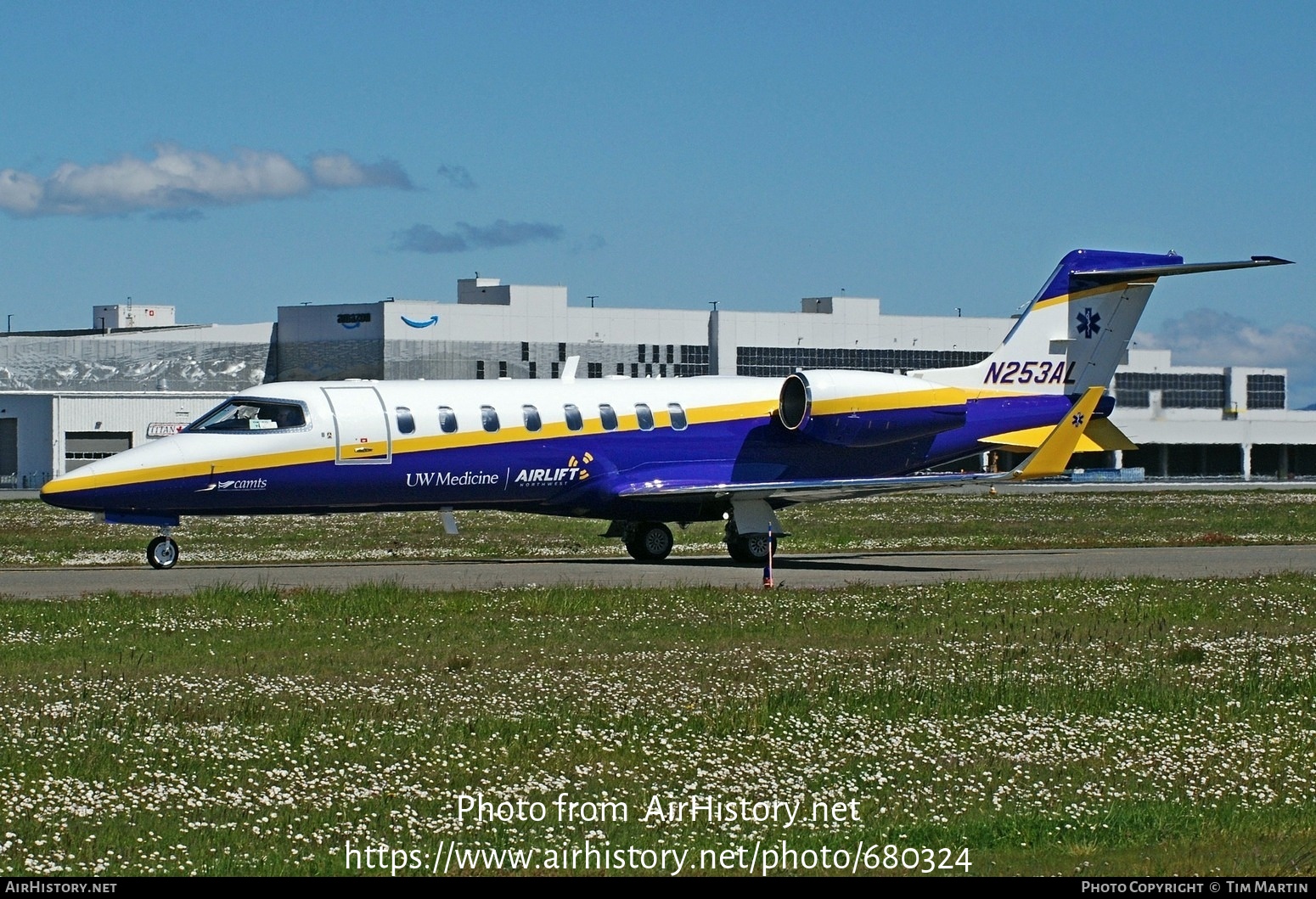 Aircraft Photo of N253AL | Learjet 45 | Airlift Northwest - UW Medicine | AirHistory.net #680324