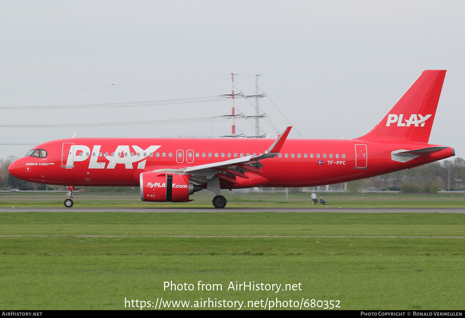 Aircraft Photo of TF-PPC | Airbus A320-251N | Play | AirHistory.net #680352