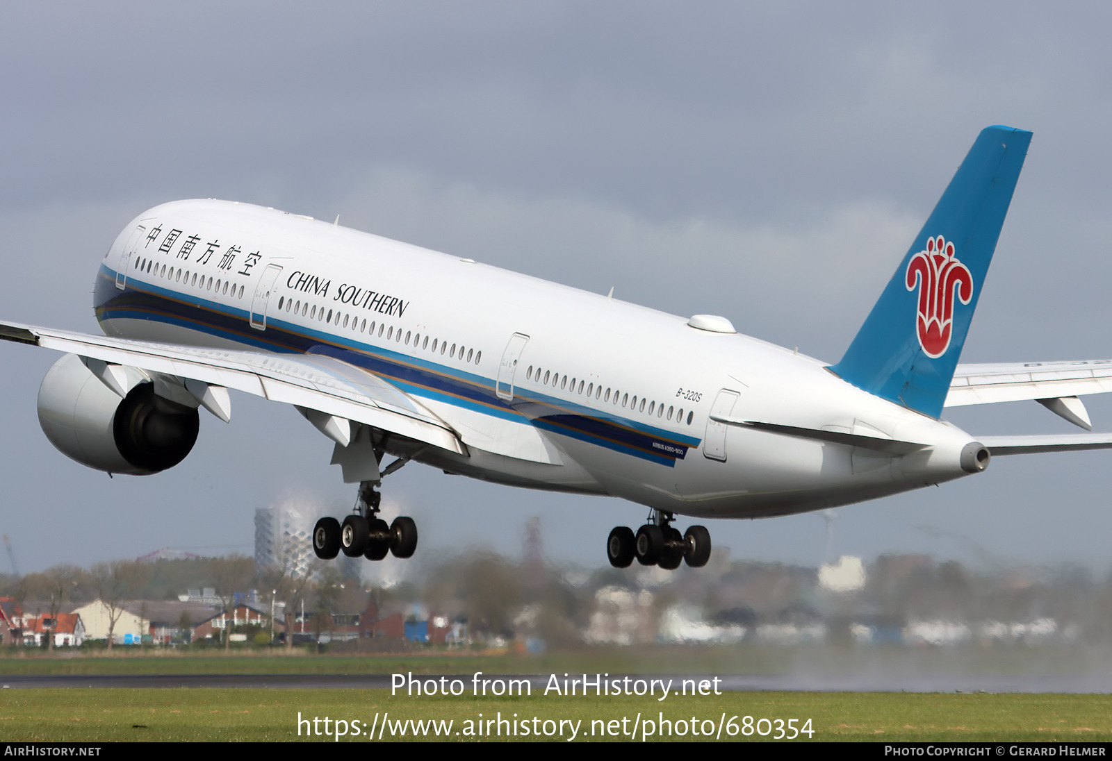 Aircraft Photo of B-320S | Airbus A350-900 | China Southern Airlines | AirHistory.net #680354