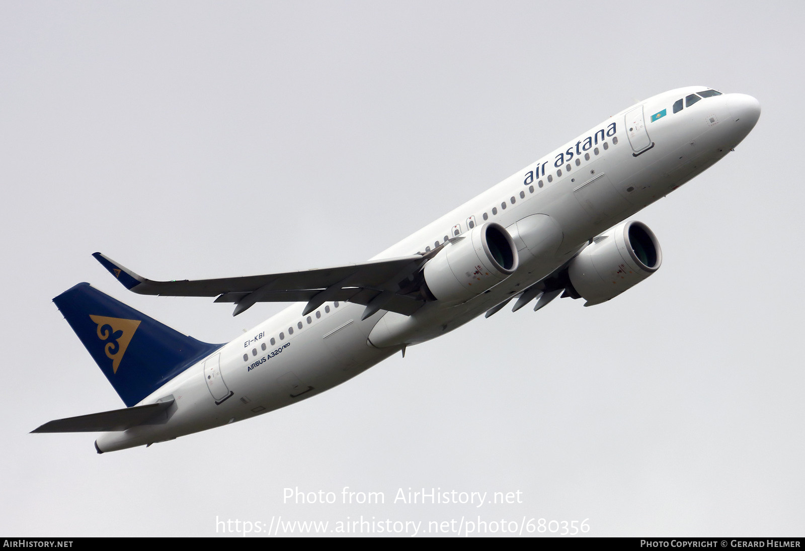 Aircraft Photo of EI-KBI | Airbus A320-271N | Air Astana | AirHistory.net #680356