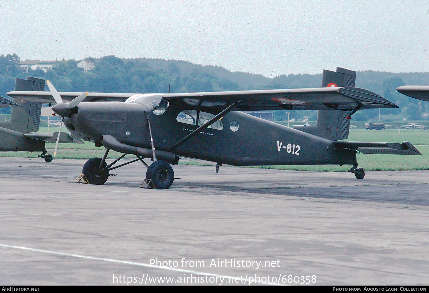 Aircraft Photo of V-612 | Pilatus PC-6/340-H2M Porter | Switzerland - Air Force | AirHistory.net #680358