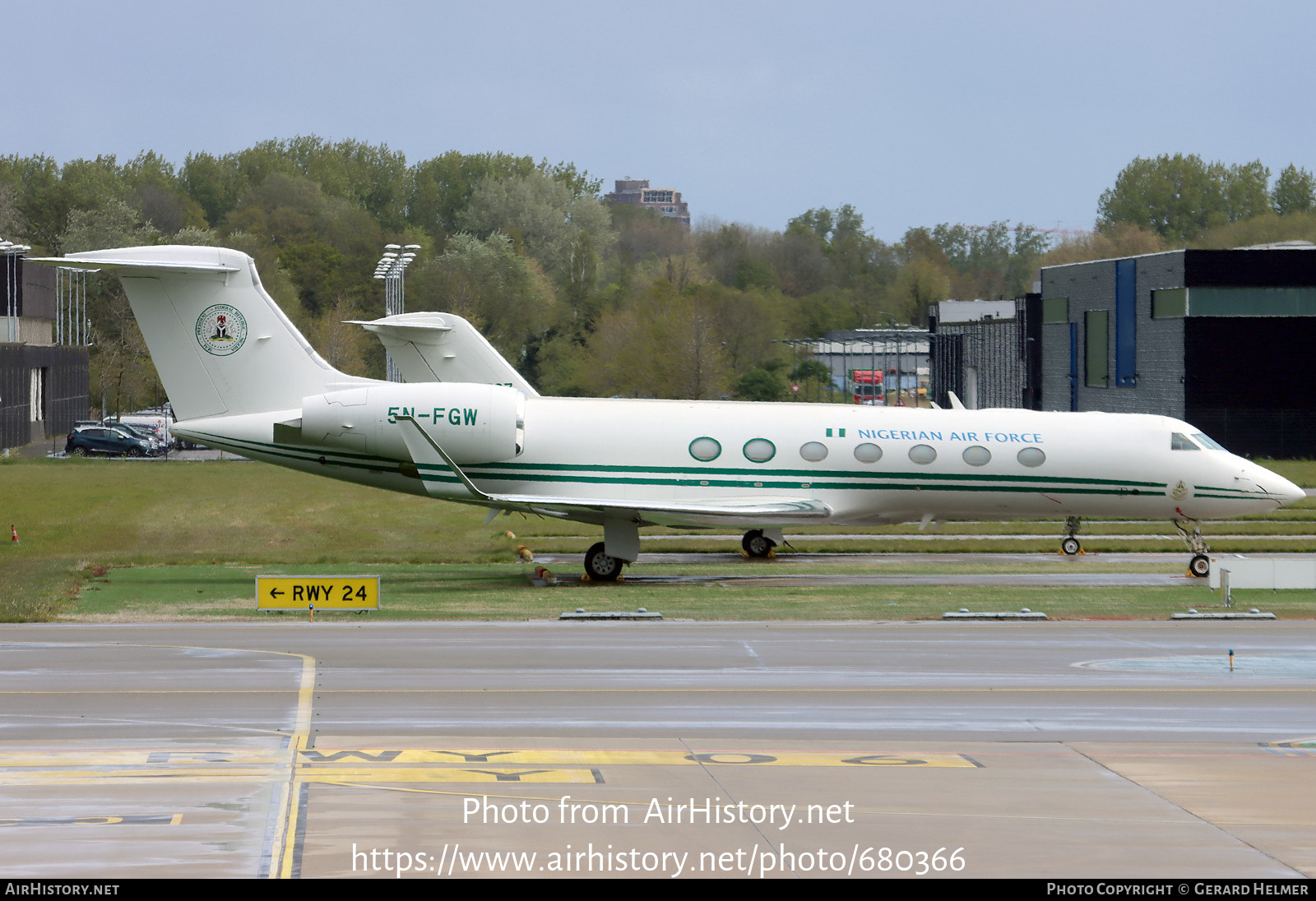 Aircraft Photo of 5N-FGW | Gulfstream Aerospace G-V-SP Gulfstream G550 | Nigeria - Air Force | AirHistory.net #680366