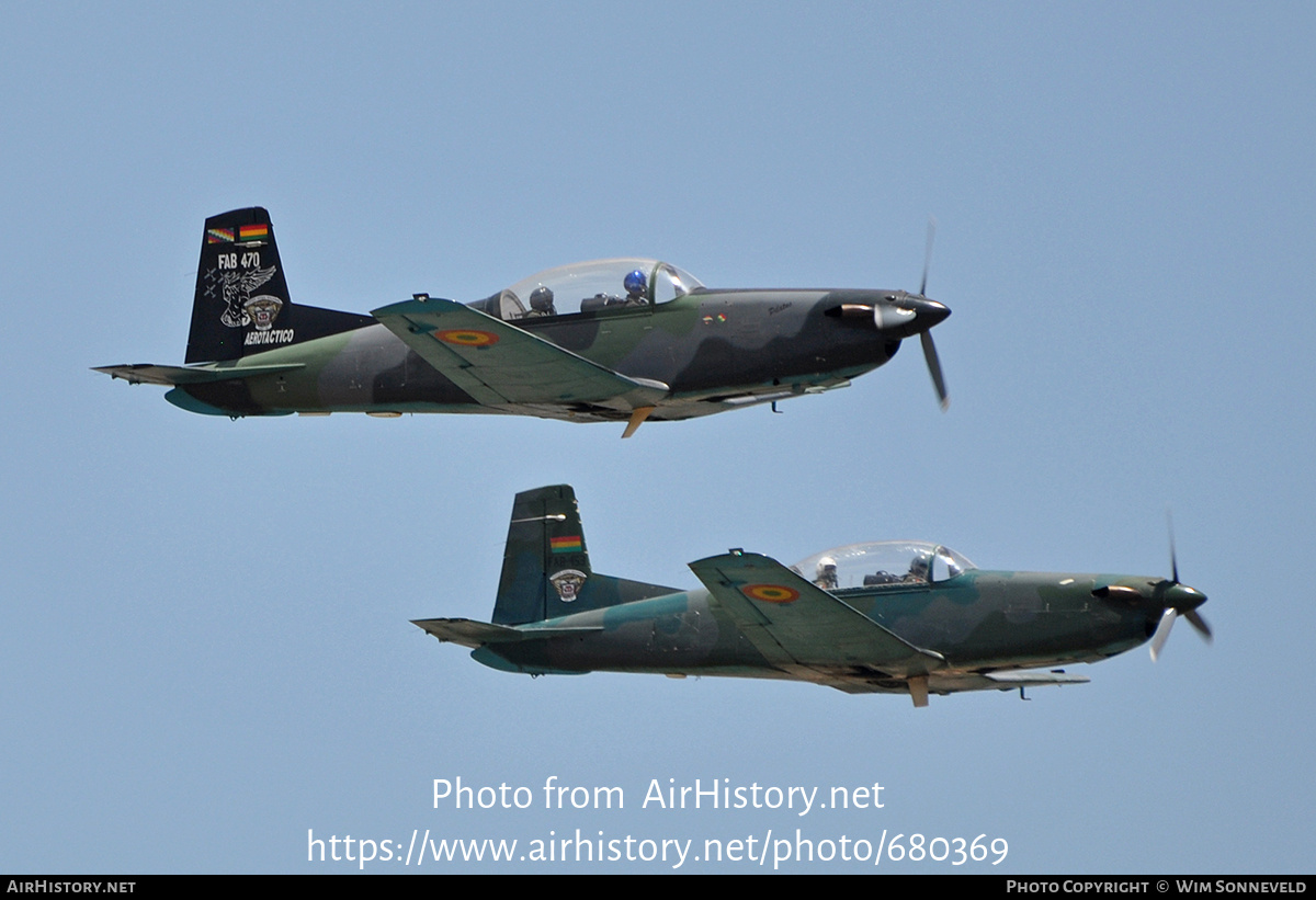 Aircraft Photo of FAB-470 | Pilatus PC-7 | Bolivia - Air Force | AirHistory.net #680369