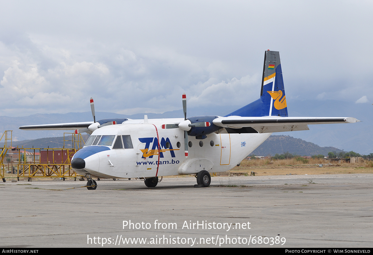 Aircraft Photo of FAB-86 | CASA C-212-100 Aviocar | Bolivia - Transporte Aéreo Militar | AirHistory.net #680389