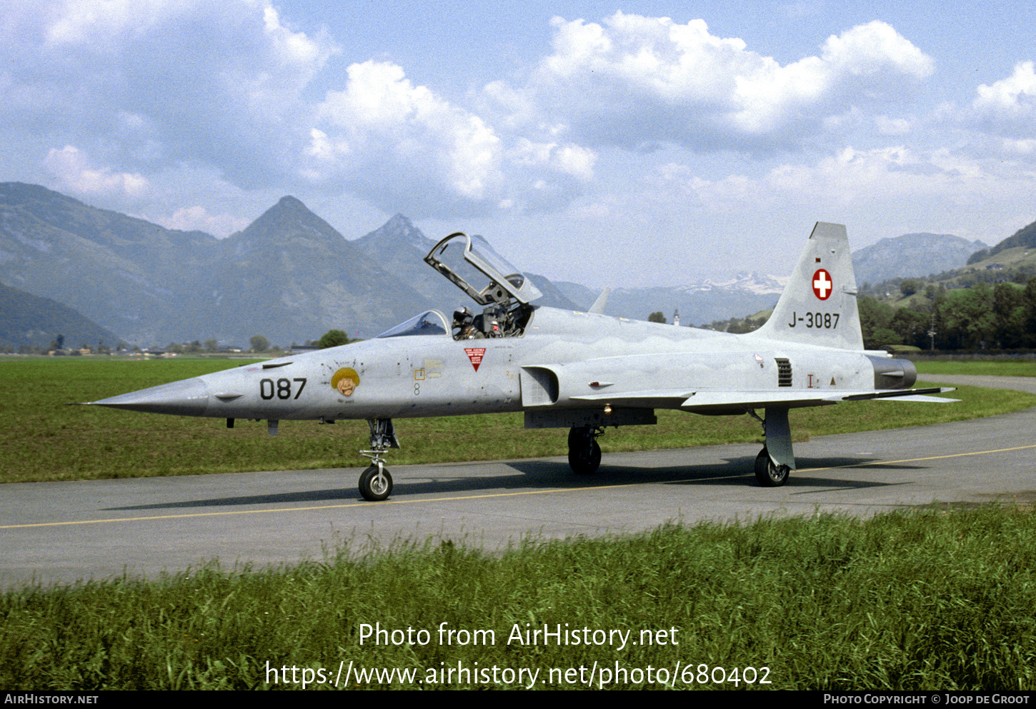 Aircraft Photo of J-3087 | Northrop F-5E Tiger II | Switzerland - Air Force | AirHistory.net #680402