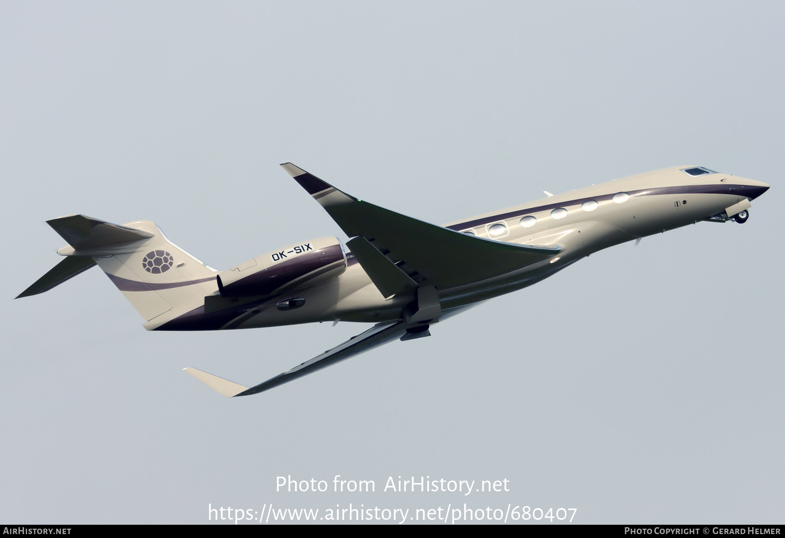 Aircraft Photo of OK-SIX | Gulfstream Aerospace G650ER (G-VI) | AirHistory.net #680407